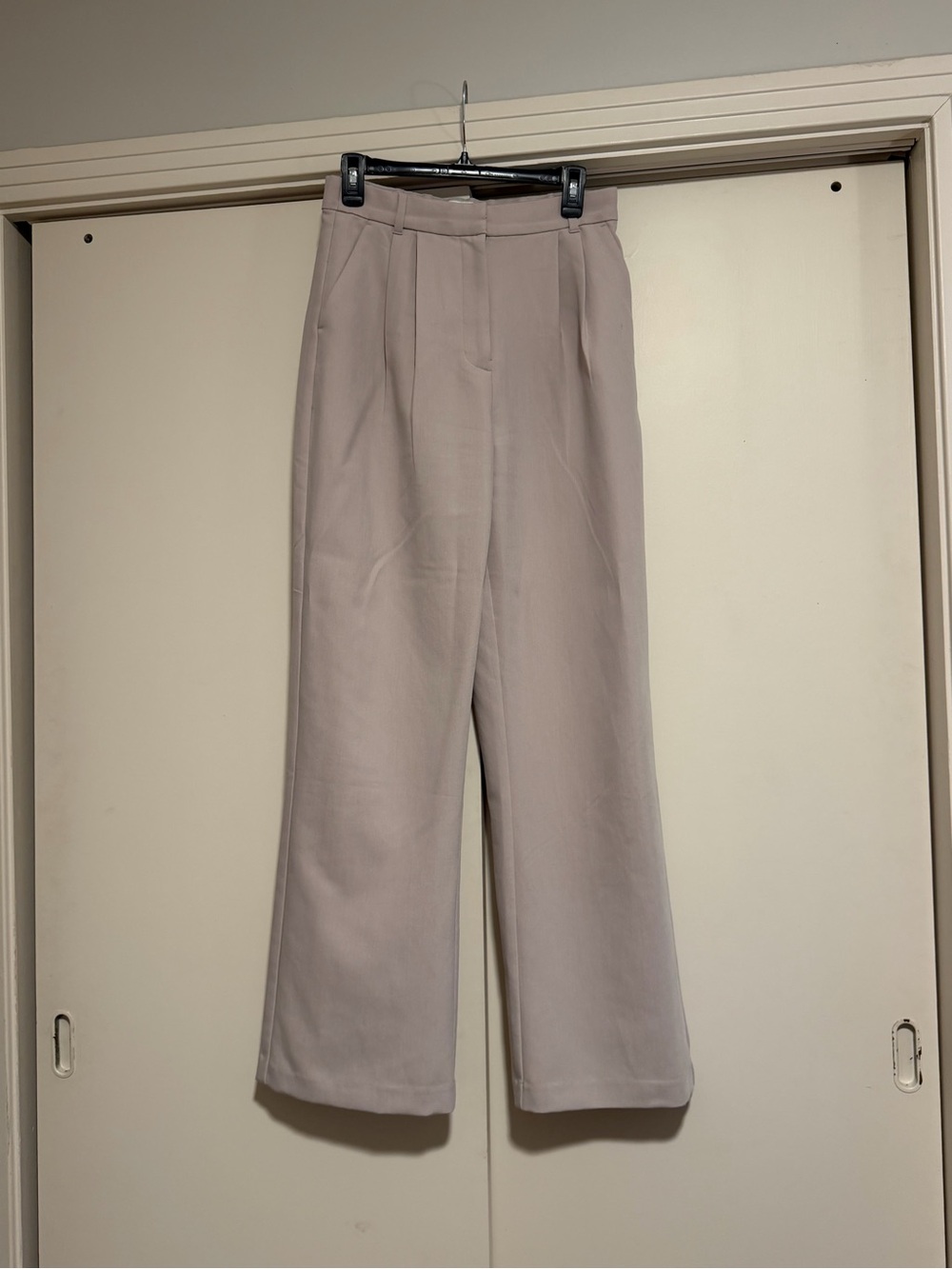 Curve Love A&F Sloane Tailored Wide Leg Pant